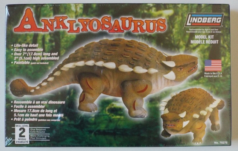 Ankylosaurus Lindberg Dinosaur Collection #70276 Discontinued Shrink Wrap MISB
