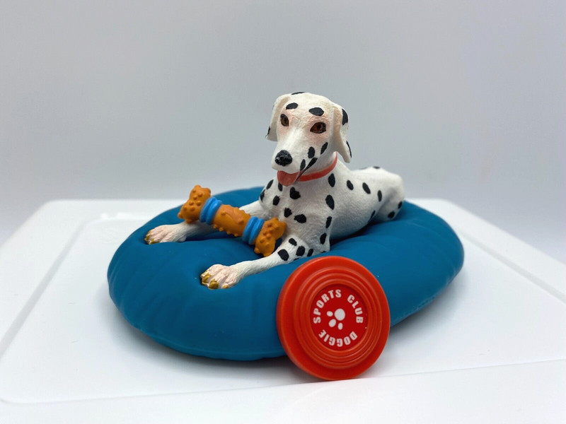 Keenway Dalmatian Canine Figure Realistic Detailed Toy PVC Dog set