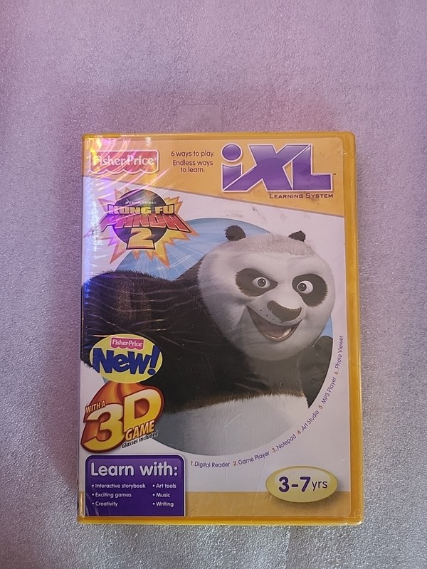 Fisher-Price iXL Learning System Software Kung Fu Panda 3D Game