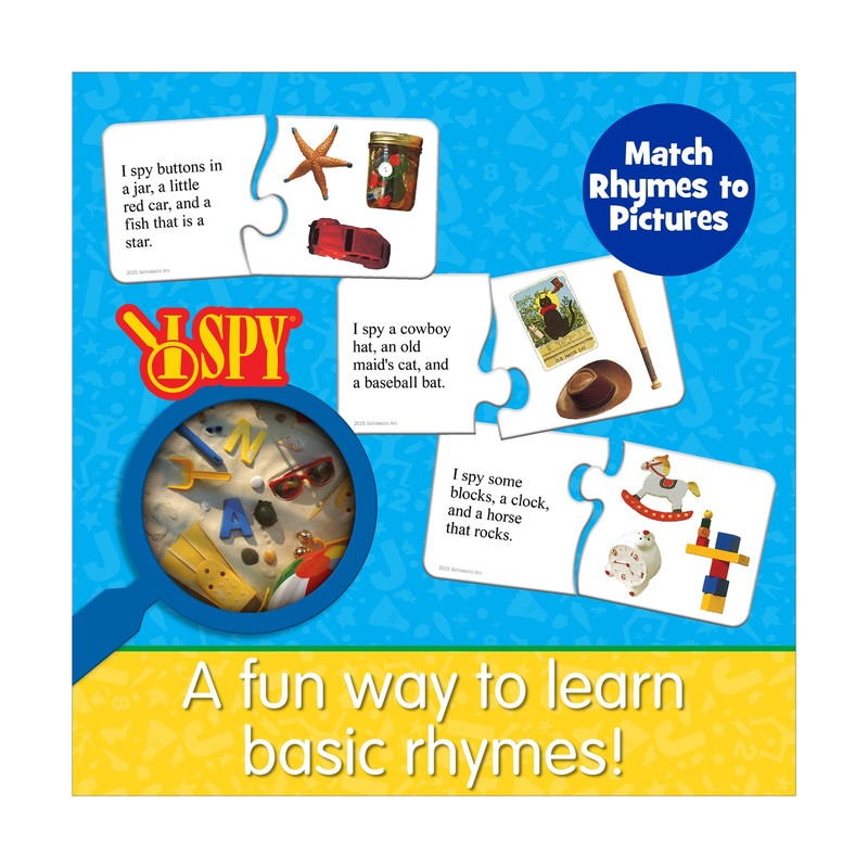 New - The Learning Journey I SPY Match It! Tin - Rhyme - Ages 4+ | 1+ players gallery