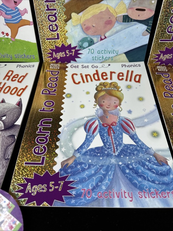 Learn To Read Phonics Set of 6 Myles Kelly Ages 5 to 7 gallery