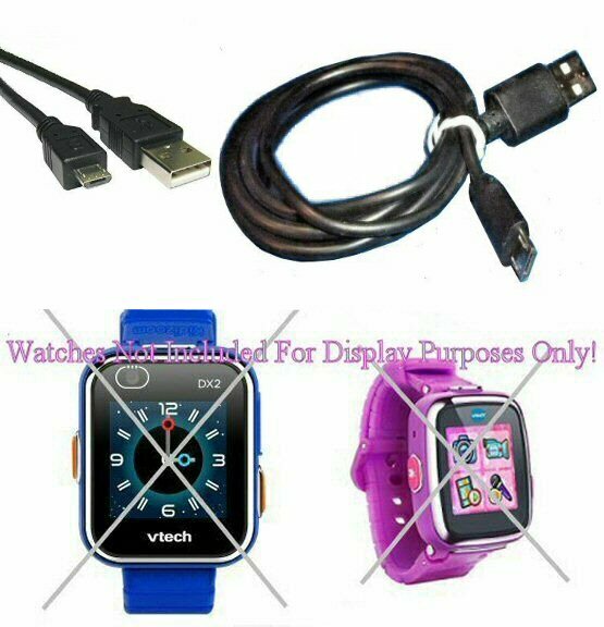 Replace 6FT Charging Cord 6′ USB Micro Power Cable FITS VTECH DX DX2 Smart Watch