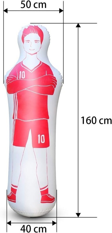 Durable PVC Inflatable Tumbler - Training Equipment for Soccer & Boxing Skills gallery