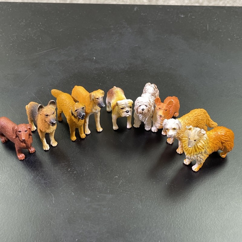 Mixed Lot of 9 Safari Ltd Animals Dogs Educational Figures