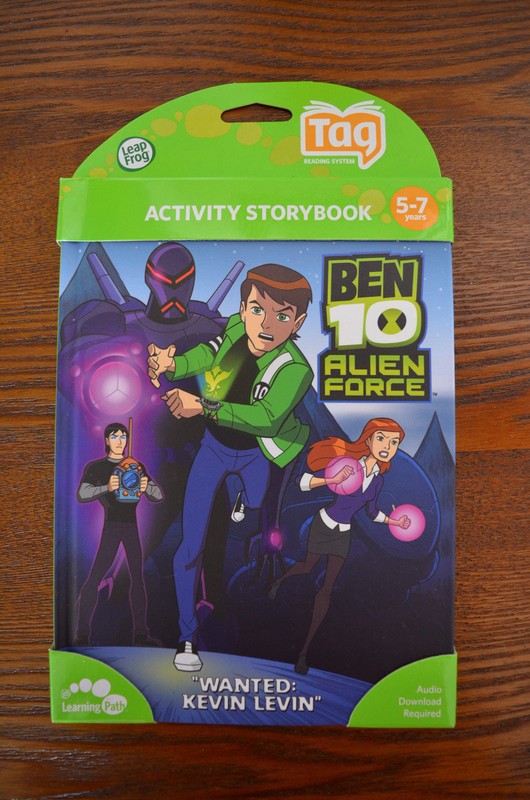LeapFrog Tag Activity Storybook Ben 10 Alien Force Wanted Kevin Levin (5-7 yrs)