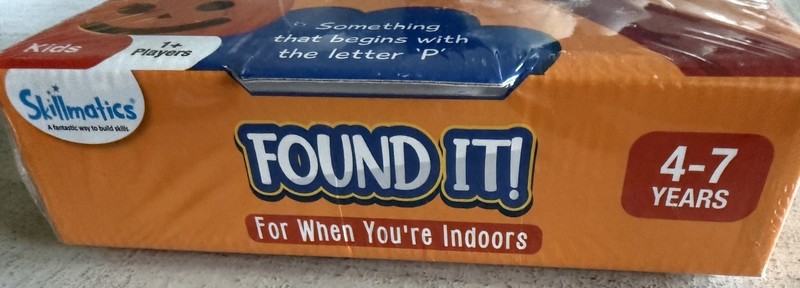 Skillmatics FOUND IT Indoors Scavenger Hunt Card Game Educational NEW Sealed gallery