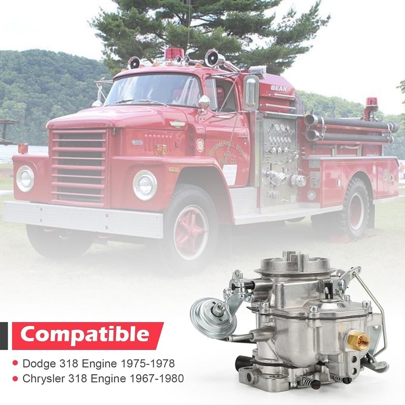 2 Barrel Carburetor with Gaskets for Plymouth models & 1966-1973 Dodge Chrysler gallery