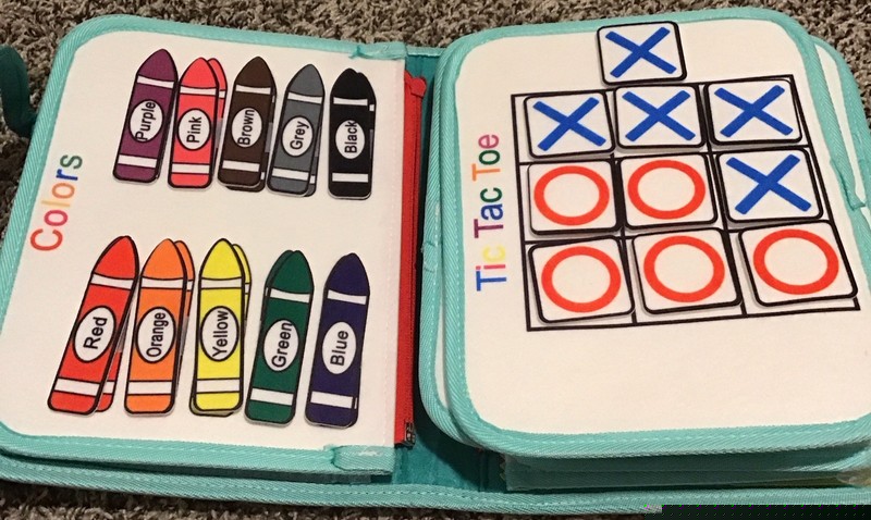 Busy Board Activity Sensory Book for Toddlers Montessori Early Learning NEW gallery