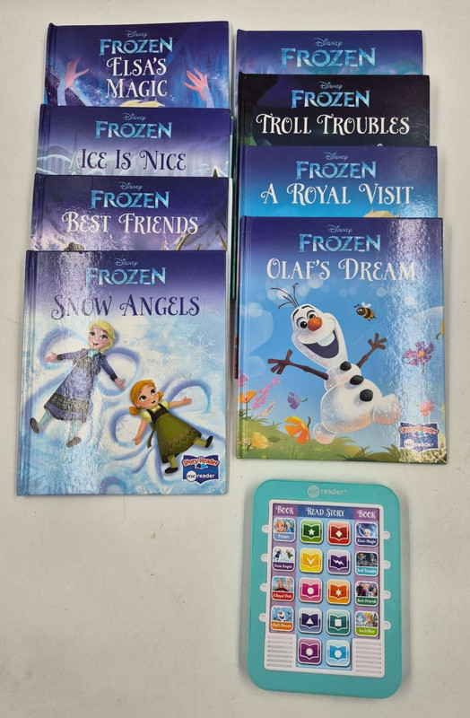 Disney Frozen Me Reader 8-Book Interactive Reading System with Electronic Pad