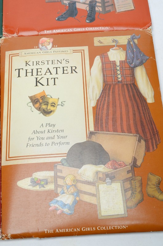 American Girl Theater Kits Lot 4 Kirsten Samantha Addy Felicity Plays Missing 1 gallery