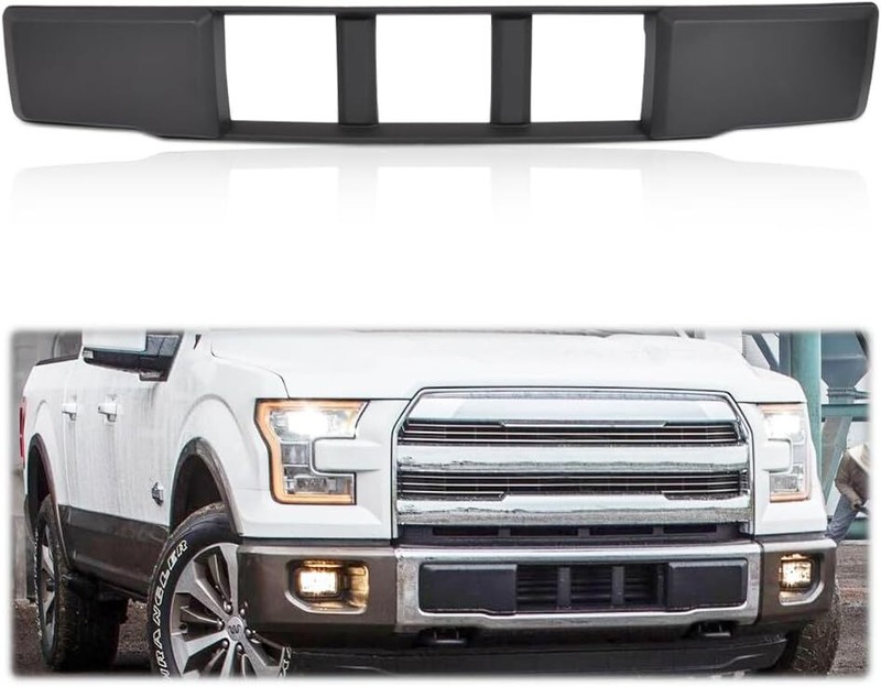 15-17 Ford F150 Front Bumper Lower Grill Grille Trim Panel Compatible With Ford