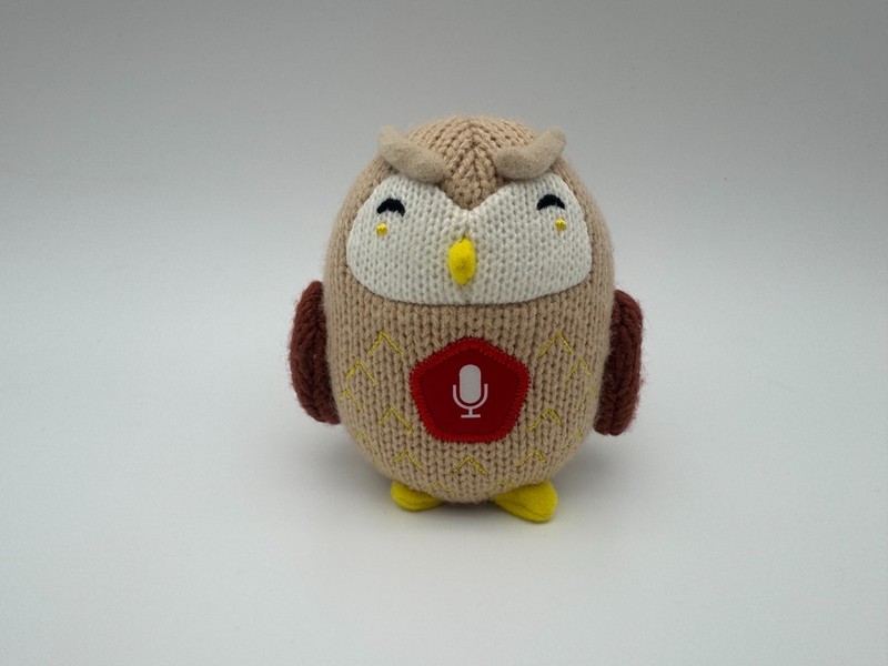 Storypod Eddi Owl iCraftie – Record Your Own Story Used Plush Only Untested