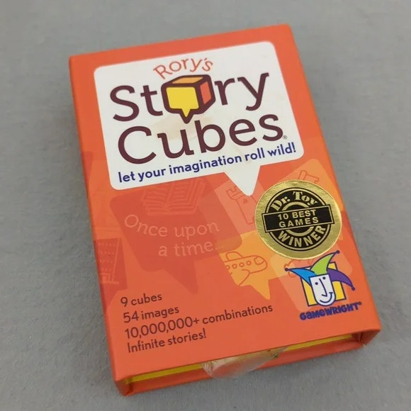 Rory’s Story Cubes – creative storytelling game