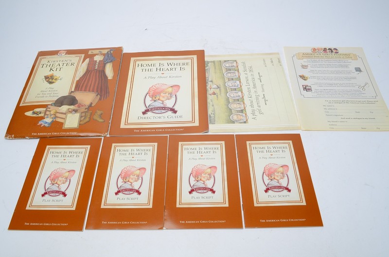 American Girl Theater Kits Lot 4 Kirsten Samantha Addy Felicity Plays Missing 1 gallery