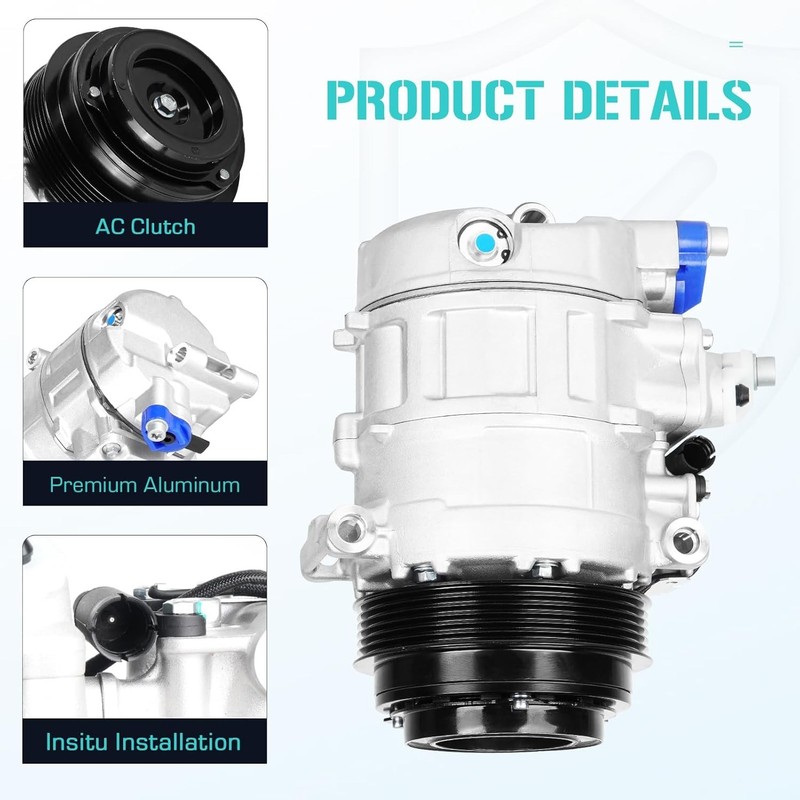 AC Compressor For Mercedes C230 E300 Sprinter gallery