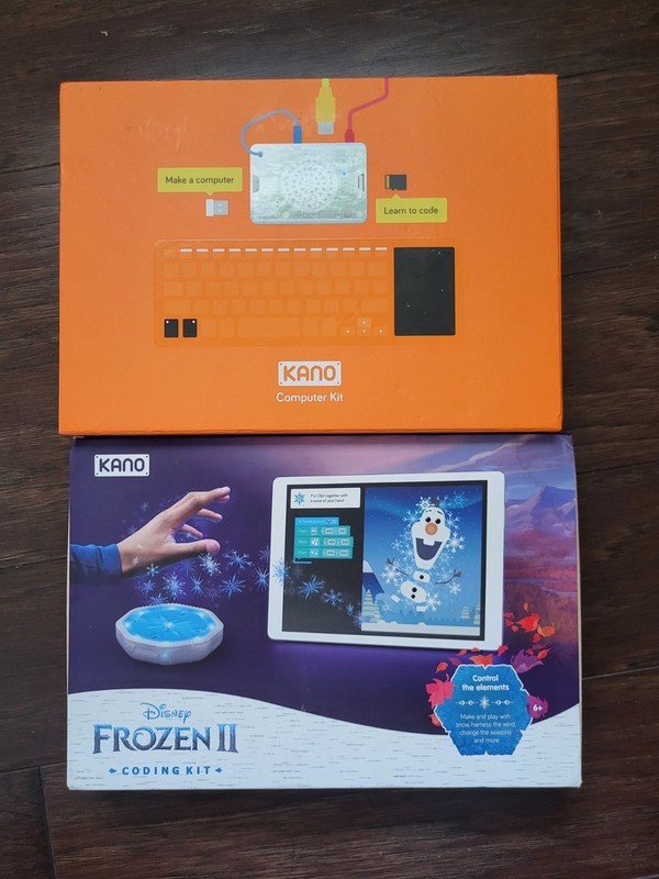 Kano Education Make a Computer Kit Disney Frozen II Coding PCB Kit Tested Works