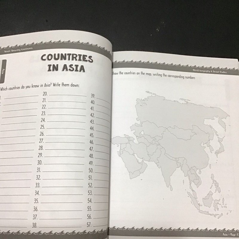 Seven Amazing Continents- Travel Dreams Geography Book The Thinking Tree gallery