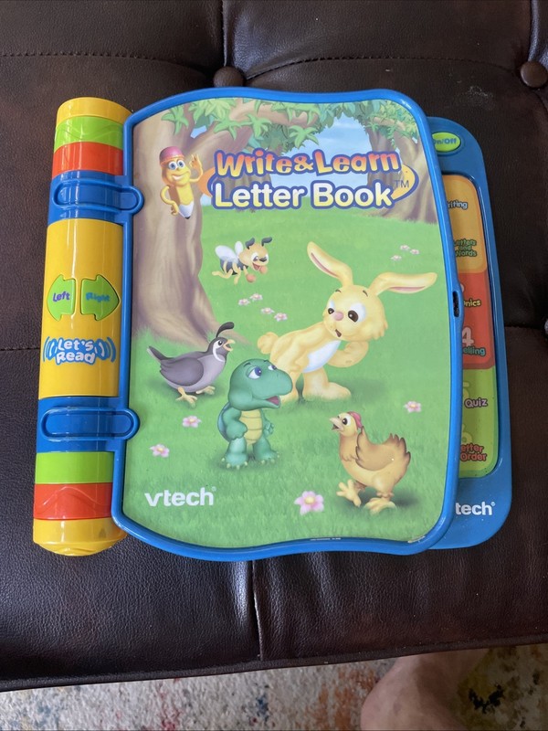 Vtech Write & Learn Letter Book Let’s Read Phonics Spelling Quiz VIDEO!
