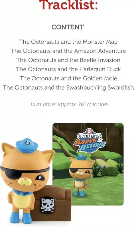 Octonauts Above & Beyond Kwazii Tonies Figure for Toniebox new release NEW seal gallery