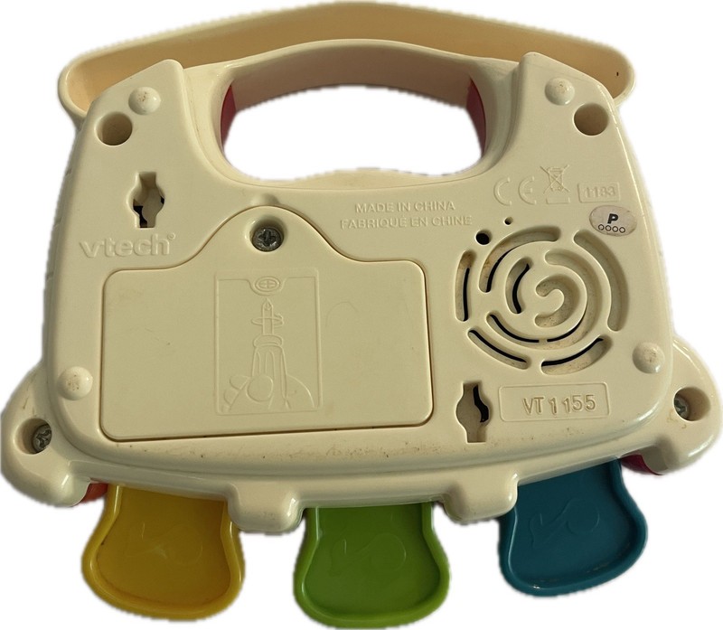 VTech Talk & Go Farm Rattle Baby Toy Animal Sounds Music Works Tested - EUC! gallery