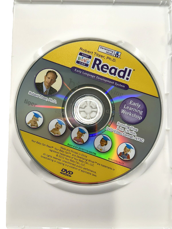 Baby's First Teacher Early Learning Development System 5 Volumes 1 DVD & Cards gallery