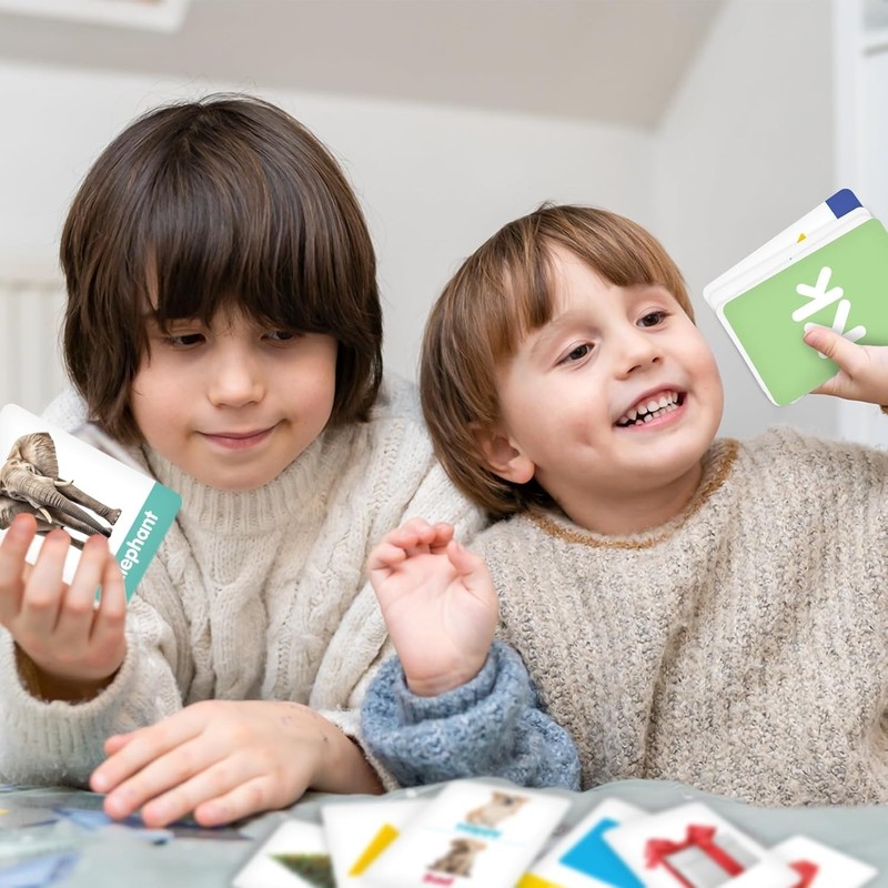 Interactive ABC Learning Flash Cards for Toddlers 2-4 – 60 Fun & Durable Cards gallery
