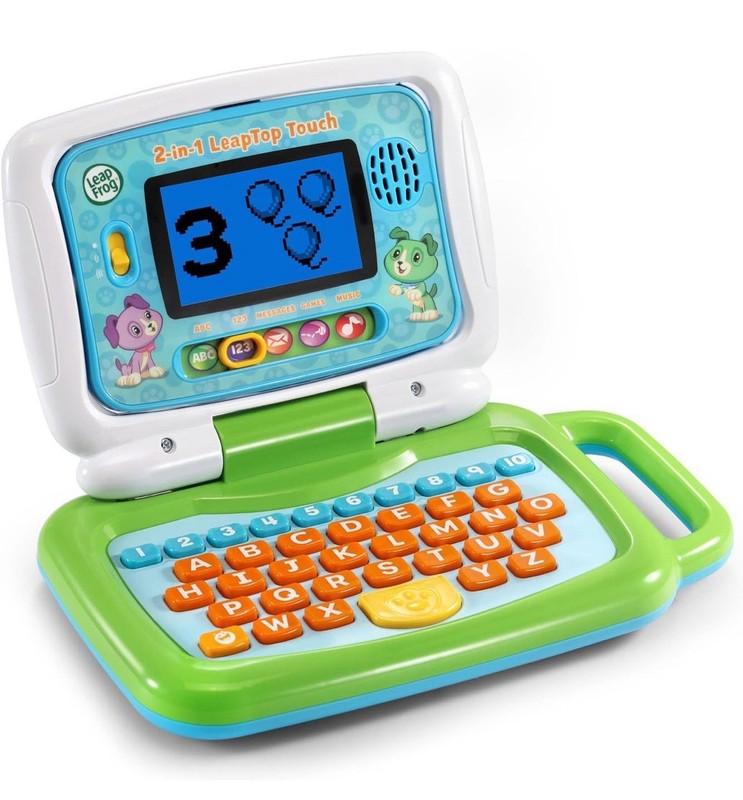 LeapFrog Little Touch Leap Pad Learning System Green Case H015 gallery