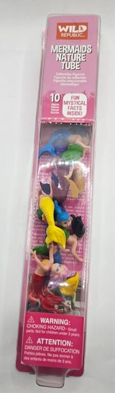 Wild Republic Nature Tube Mermaids Nature Tube 10 piece