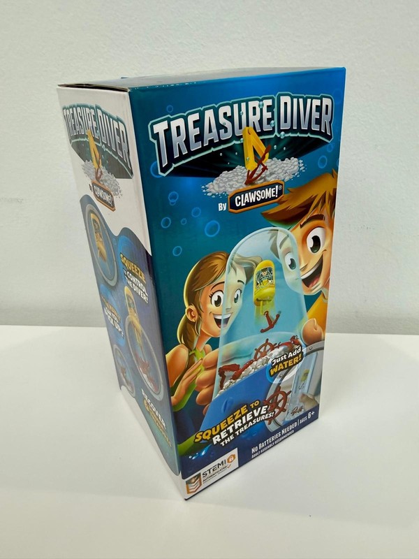 CLAWSOME Treasure Diver RetroCool Sea Diver Kids Game STEM Game for Boys and Gi