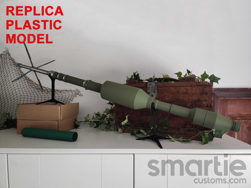 DUMMY RPG-7 PG-7VR 105mm Rocket Propelled Grenade – Realistic Plastic Replica