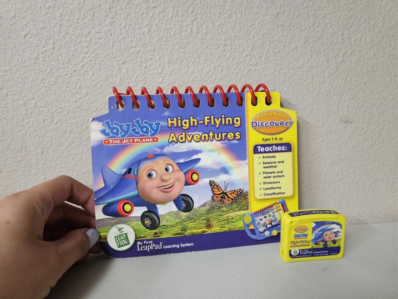 LeapFrog My First LeapPad Jay Jay The Jet Plane High-Flying Adventures Game Book
