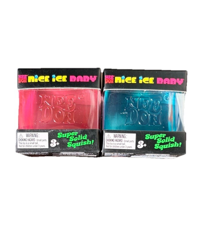 🧊NEEDOH BABY NICE CUBE!🧊 2-PACK PINK & BLUE. 100% AUTHENTIC!