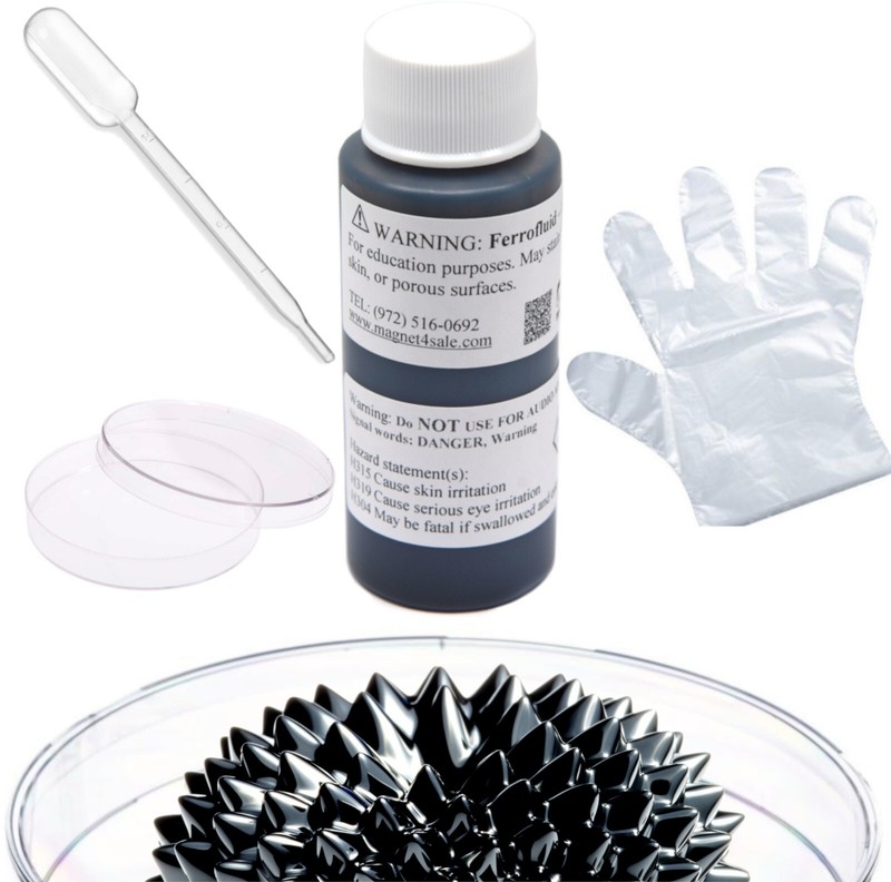 CMS MAGNETICS – Ferrofluid for Science Education in Magnetism | DYI Science Kit