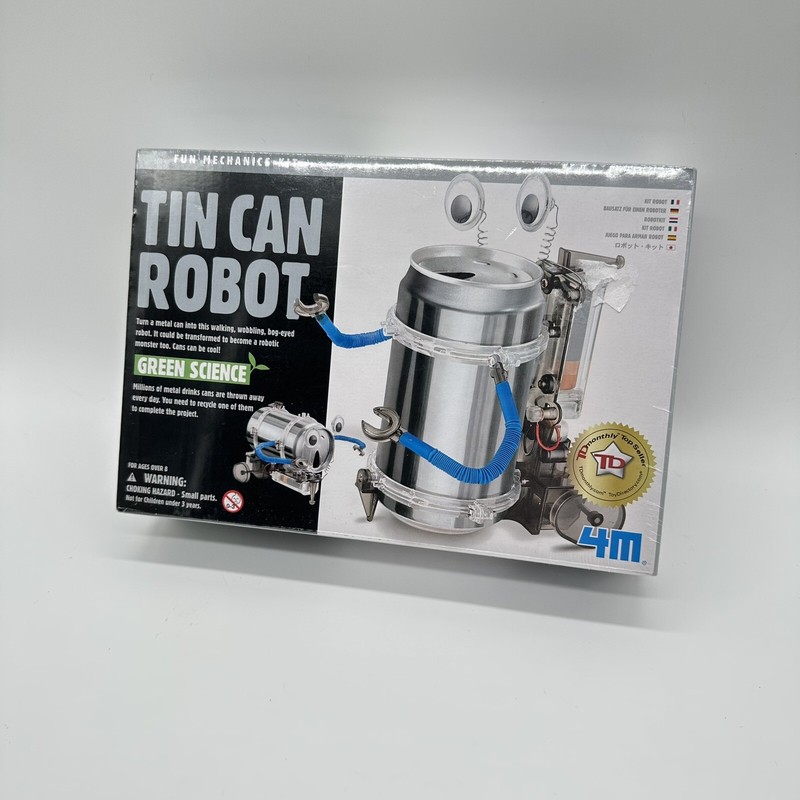 4M Tin Can Robot 3653 Fun Mechanics Kit NEW Sealed Package