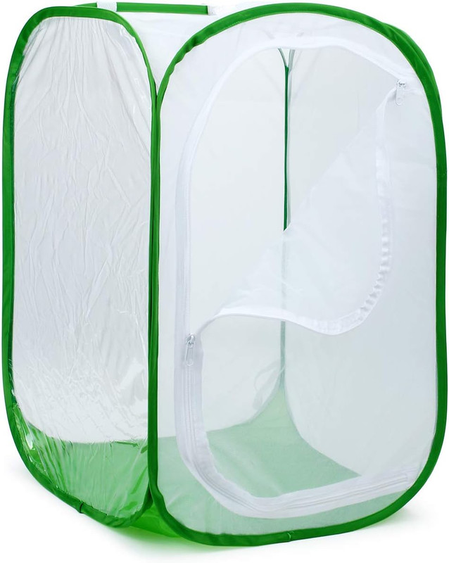 36" Large Monarch Butterfly Habitat, Giant Collapsible Insect Mesh Cage Terrariu gallery
