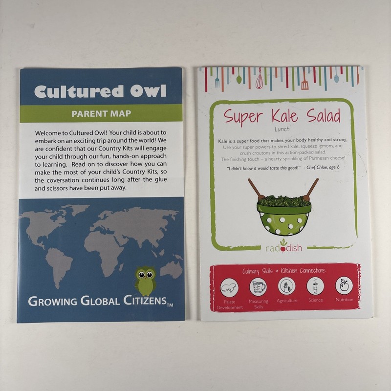 Cultured Owl Geography lot of 6 homeschool subscription kits NEW unopened gallery