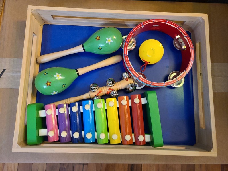 Band In a Box, 7 Piece Set – Musical Instruments – By Imagine Nation InComplete