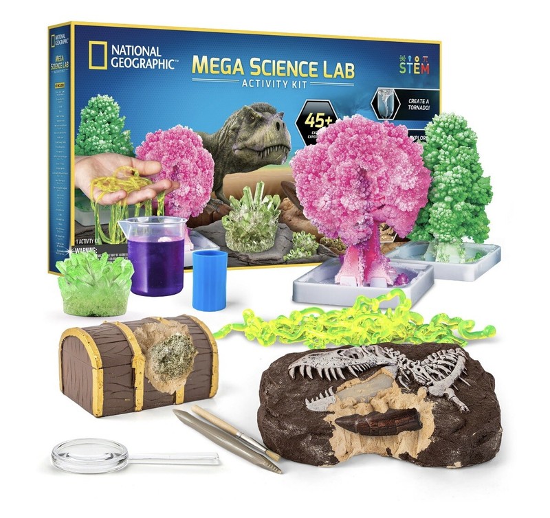 National Geographic mega science lab activity kit