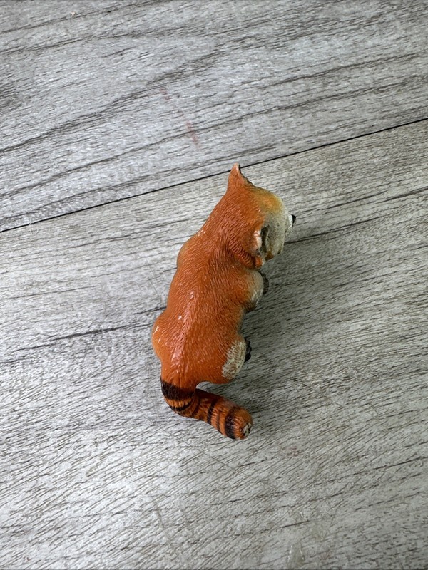 Yowie Mini Rex Panda Figurine Toy Plastic PVC 1" Tall X 2.25" Long gallery