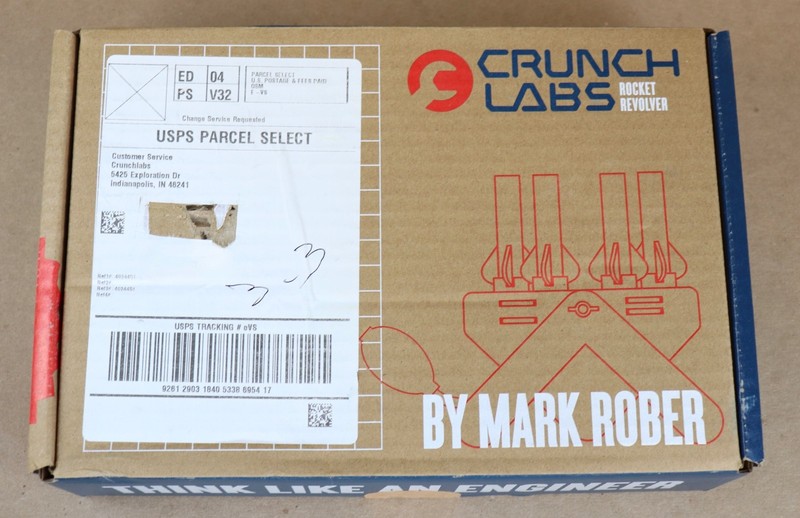 Crunch Labs Build Box by Mark Rober Year 1: Rocket Revolver (Unbuilt / NEW)