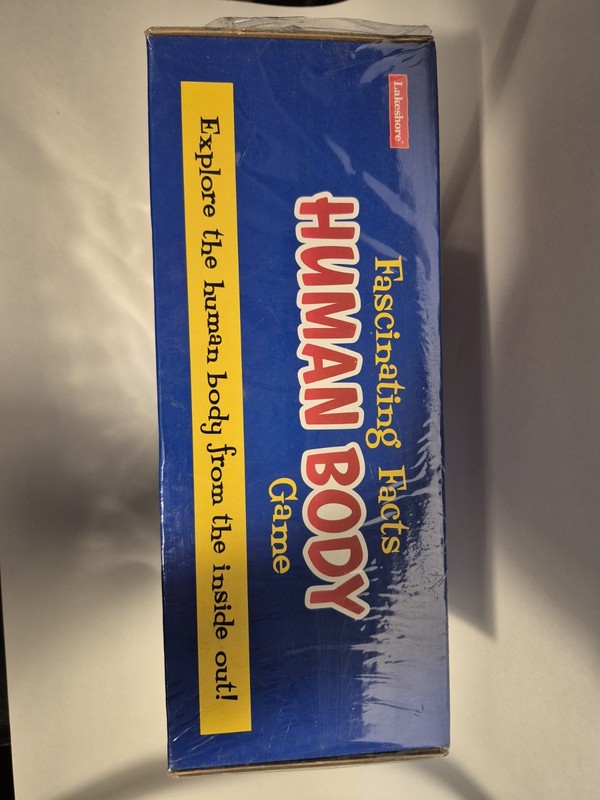 Lakeshore Fascinating Facts Human Body Game Complete In Box SEALED Retro 2002 gallery