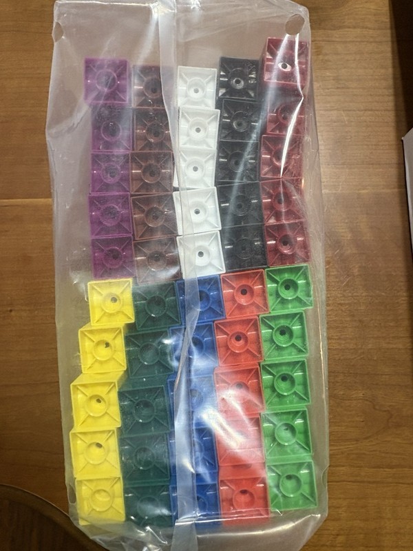 Learning Resources Snap Cubes, Set of 500 BNIB gallery