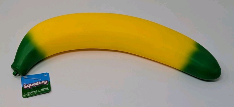 Lot of 2 Sunny Days Squeezy Carrot Banana TikTok Viral Sensory Squeeze Toys gallery