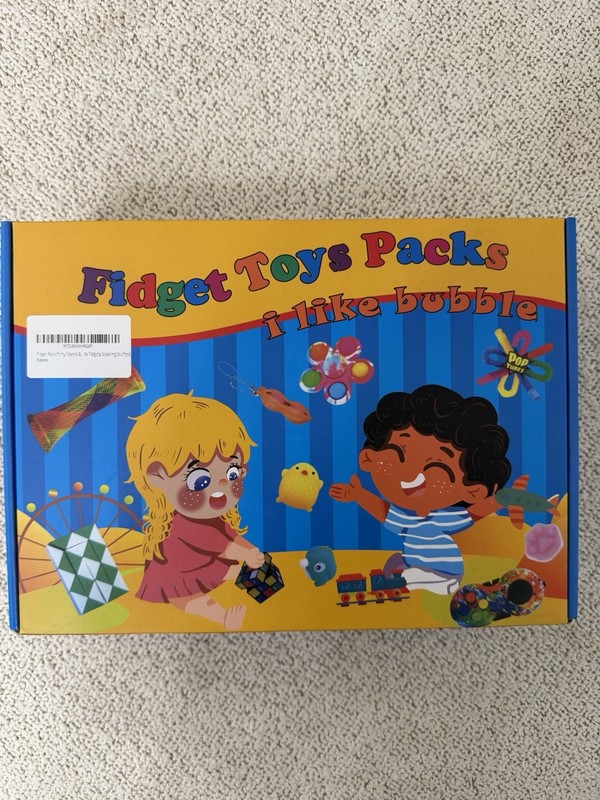 Fidget Toys Packs Bubble Sensory Tactile Toy Set for Ages 3 and Up