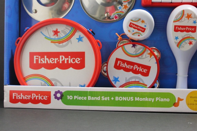 10 Piece Fisher Price Band Set + Bonus Monkey Piano Fisher Price 10 Piece Band S gallery