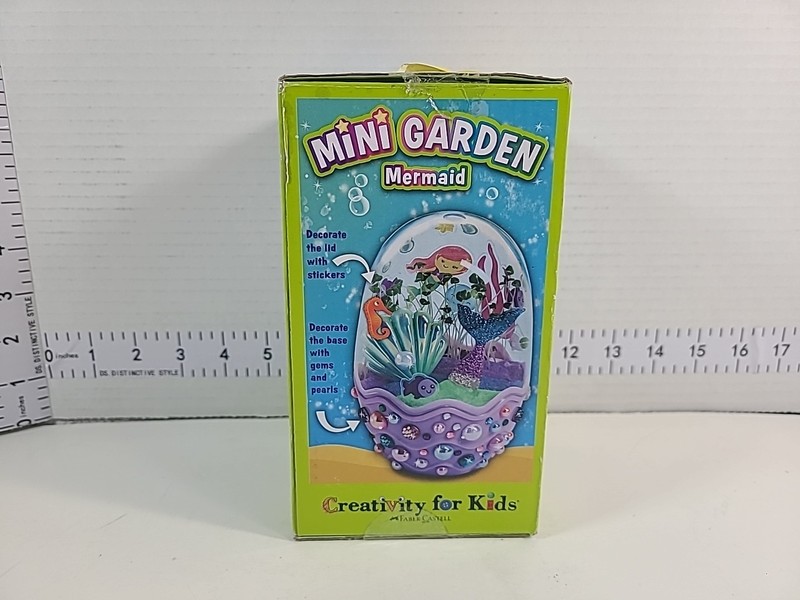 Mini Garden Mermaid Terrarium Creativity for Kids NEW gallery