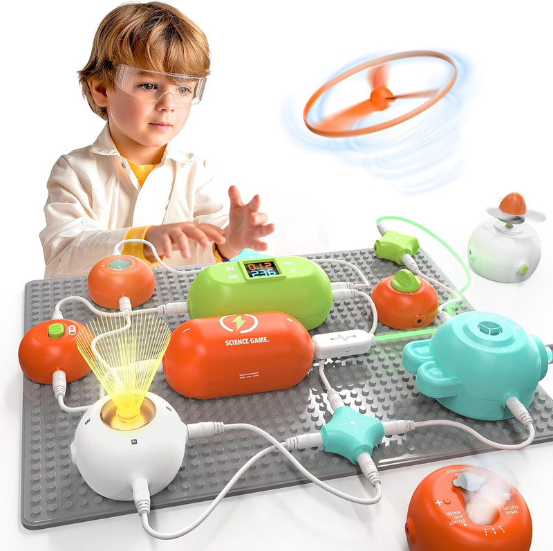 Science Kits for Kids – STEM Kits for Kids, Electronics Exploration Kit, over 42