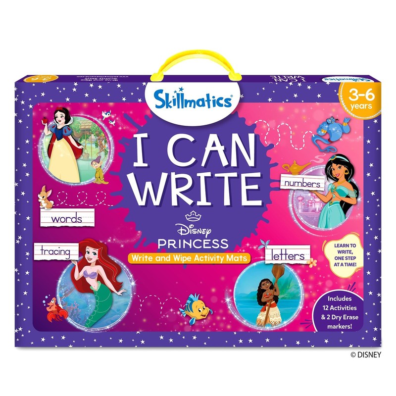 Skillmatics I Can Write Disney 10.5 x 15 inches (27 x 38 cms), Multicolor