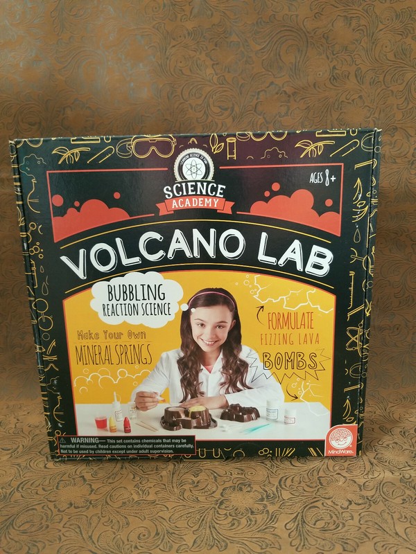 MindWare Volcano Lab – Educational Toy Science Bubbling Reaction Science ᄁ