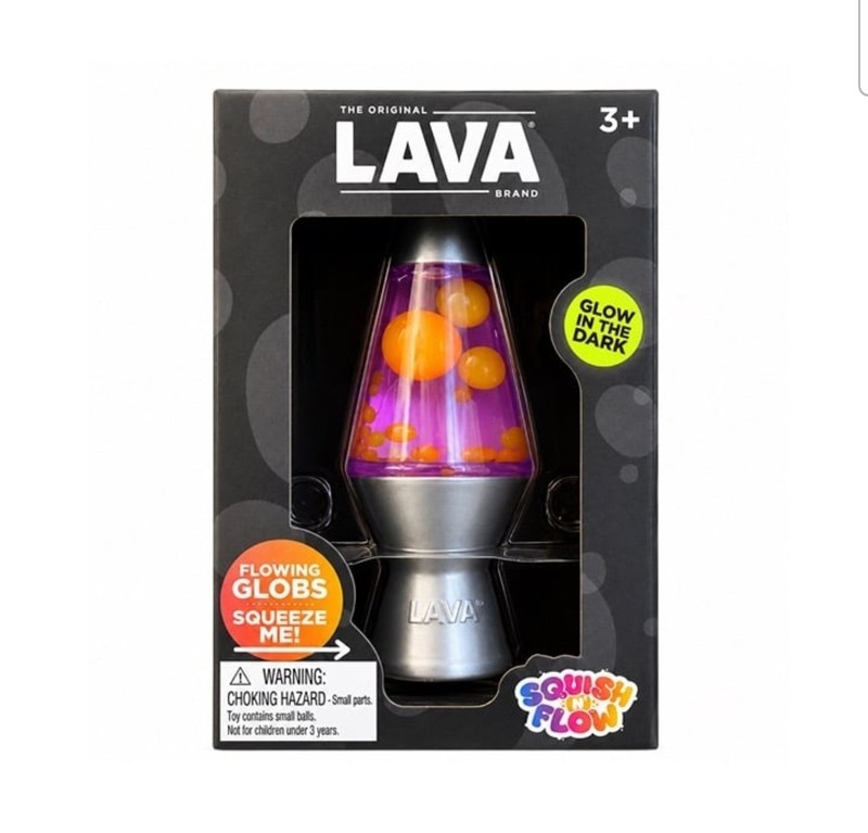 Schylling Lava Squish & Flow Glow In The Dark Squishy gallery